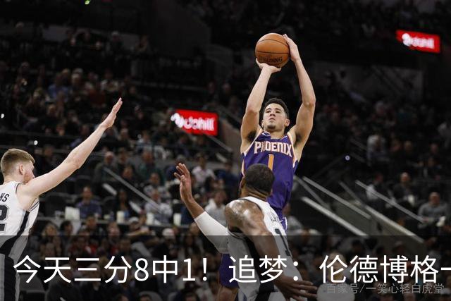 今天三分8中1！追梦：伦德博格一旦能投进三分球 他就能统治比赛