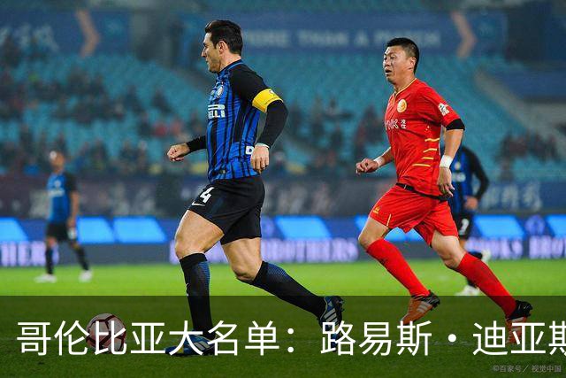 哥伦比亚大名单：路易斯·迪亚斯缺席，卢库米、里奥斯在列
